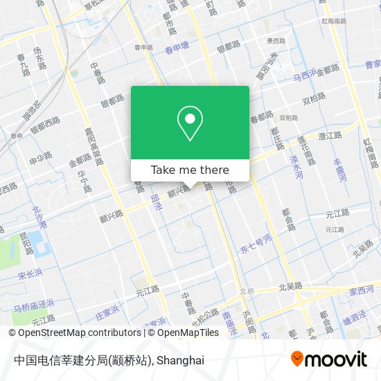 中国电信莘建分局(颛桥站) map