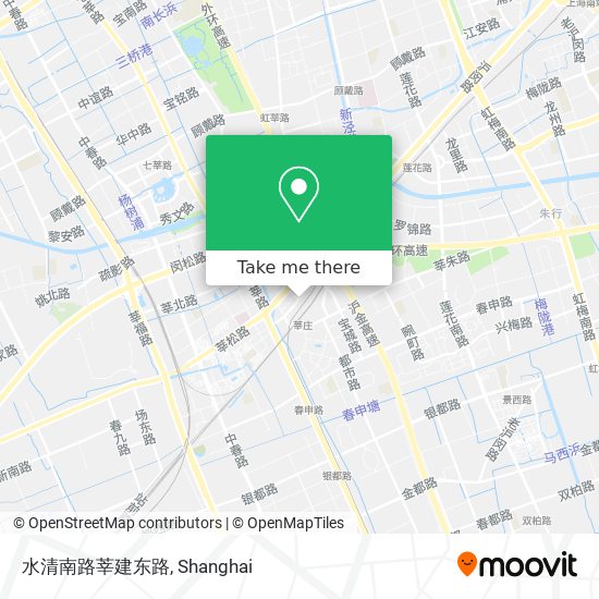 水清南路莘建东路 map