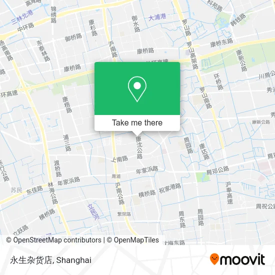 永生杂货店 map