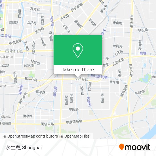 永生庵 map