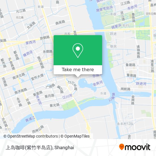上岛咖啡(紫竹半岛店) map
