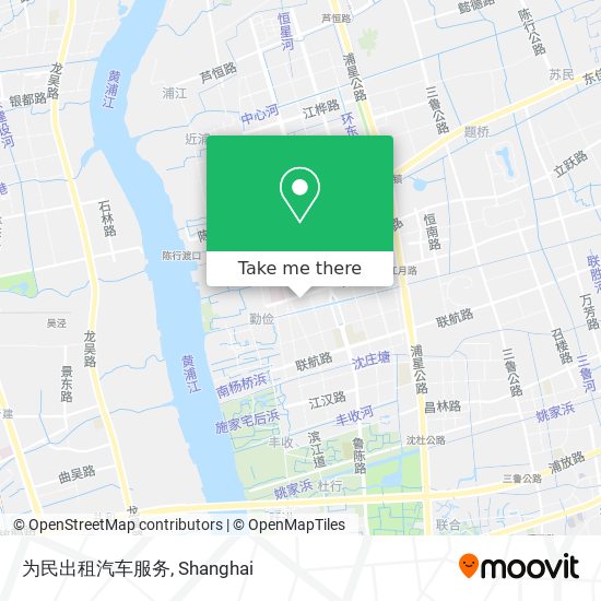 为民出租汽车服务 map
