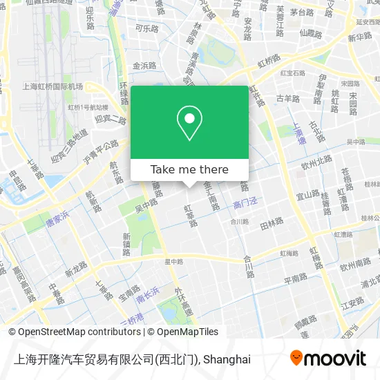 上海开隆汽车贸易有限公司(西北门) map