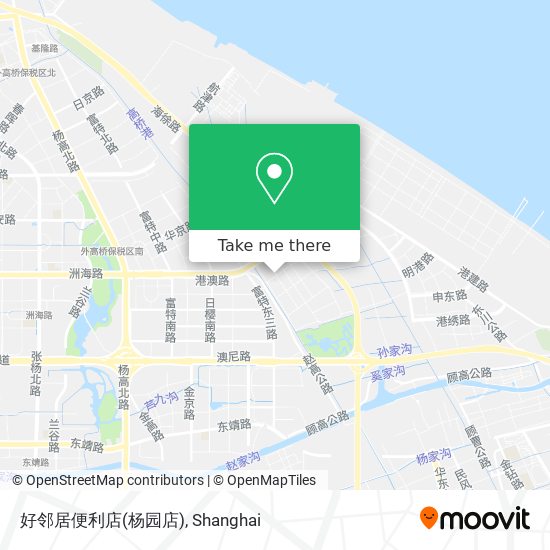 好邻居便利店(杨园店) map
