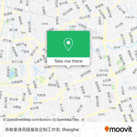 恭敬量身高级服装定制工作室 map