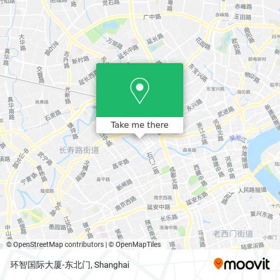 环智国际大厦-东北门 map
