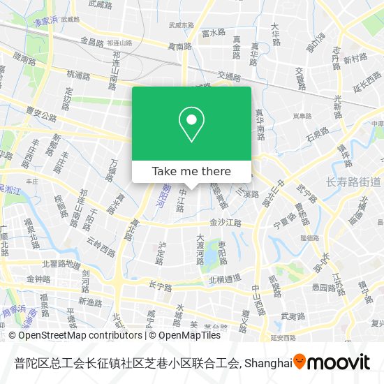 普陀区总工会长征镇社区芝巷小区联合工会 map