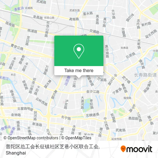 普陀区总工会长征镇社区芝巷小区联合工会 map