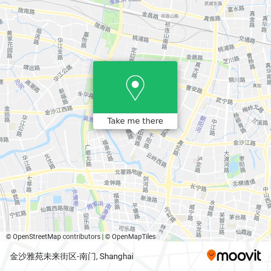 金沙雅苑未来街区-南门 map