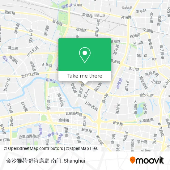 金沙雅苑·舒诗康庭-南门 map