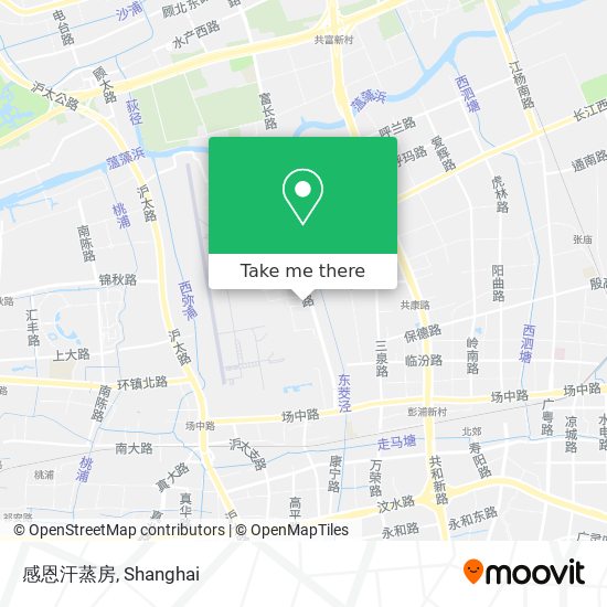 感恩汗蒸房 map