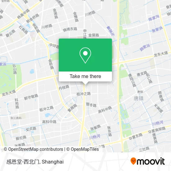 感恩堂-西北门 map