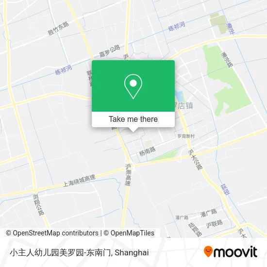 小主人幼儿园美罗园-东南门 map