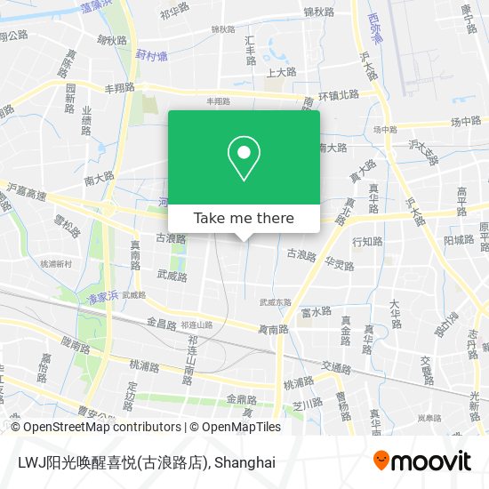 LWJ阳光唤醒喜悦(古浪路店) map