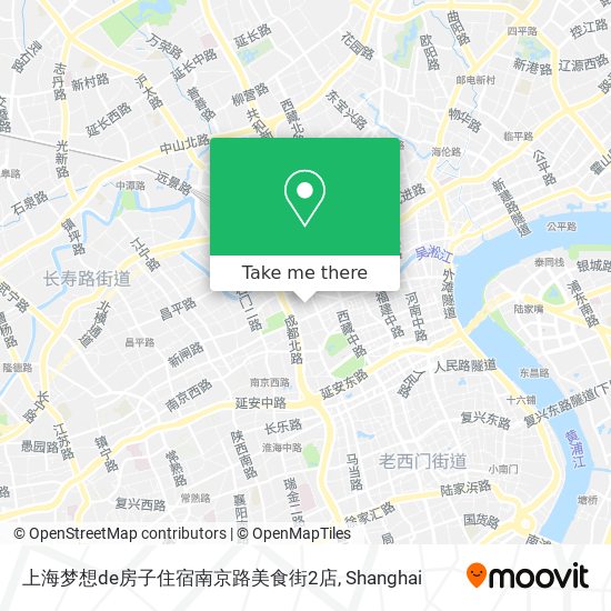上海梦想de房子住宿南京路美食街2店 map