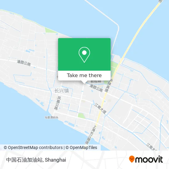 中国石油加油站 map