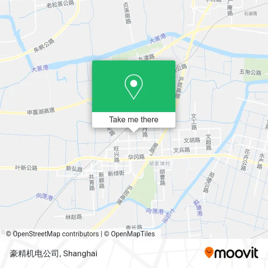 豪精机电公司 map