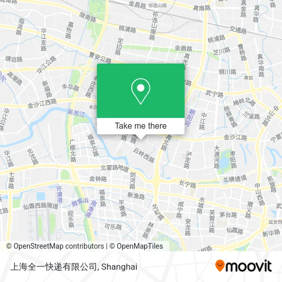 上海全一快递有限公司 map