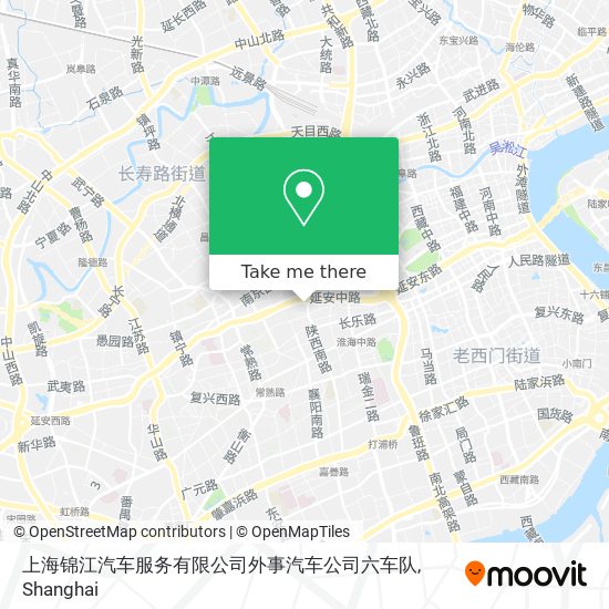 上海锦江汽车服务有限公司外事汽车公司六车队 map