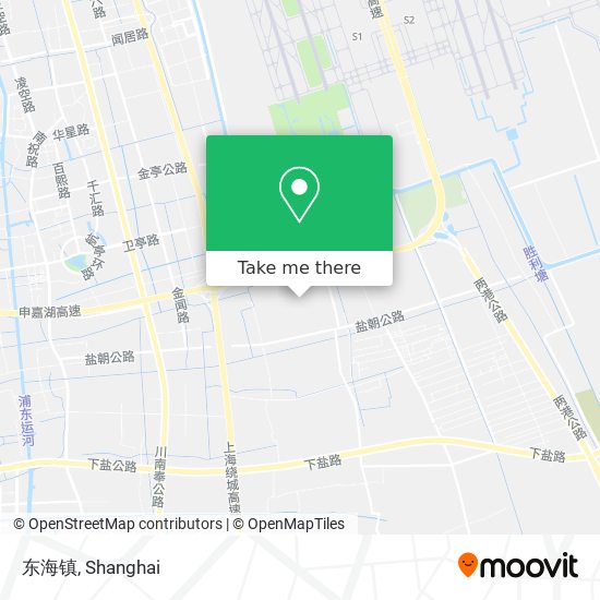 东海镇 map