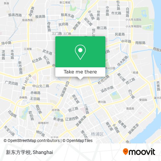 新东方学校 map
