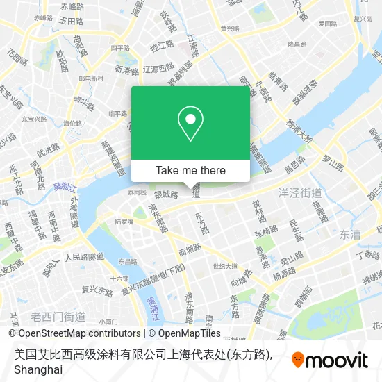 美国艾比西高级涂料有限公司上海代表处(东方路) map