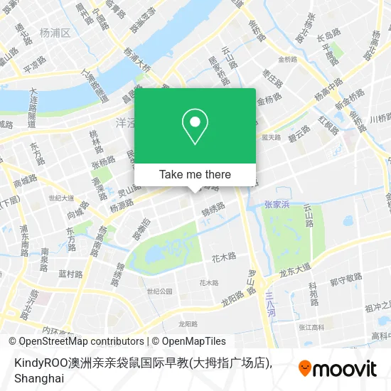 KindyROO澳洲亲亲袋鼠国际早教(大拇指广场店) map
