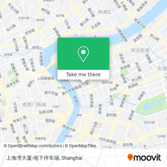 上海湾大厦-地下停车场 map
