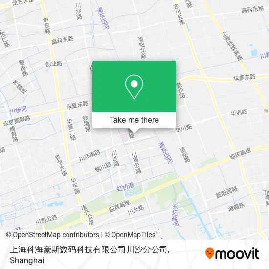 上海科海豪斯数码科技有限公司川沙分公司 map