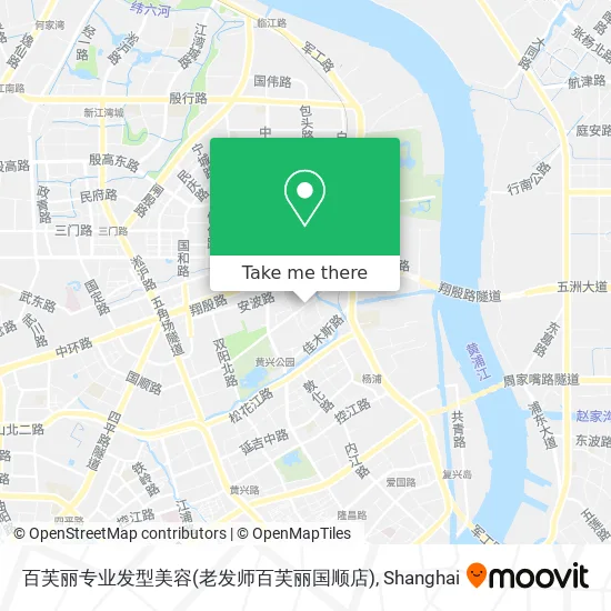 百芙丽专业发型美容(老发师百芙丽国顺店) map