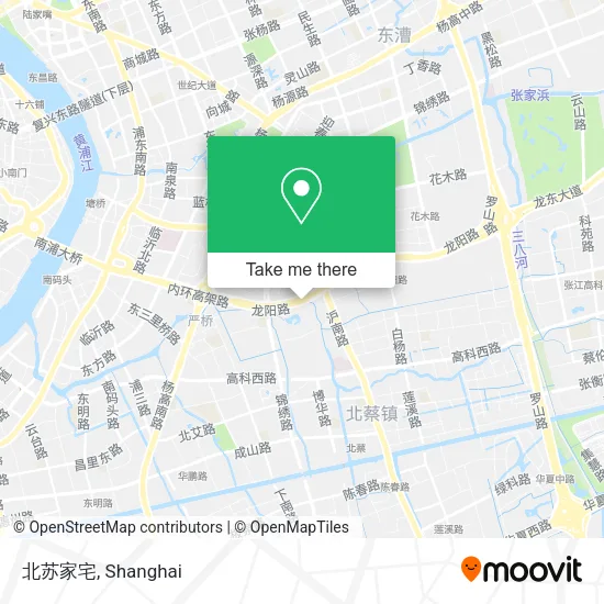北苏家宅 map