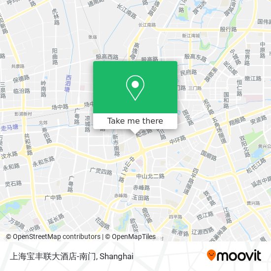 上海宝丰联大酒店-南门 map