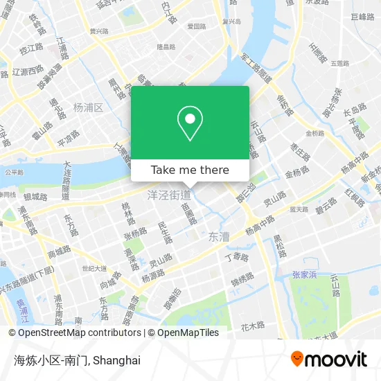 海炼小区-南门 map