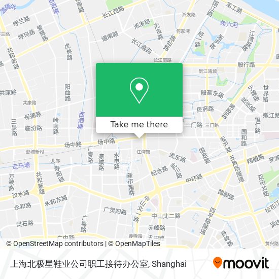 上海北极星鞋业公司职工接待办公室 map