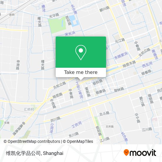 维凯化学品公司 map