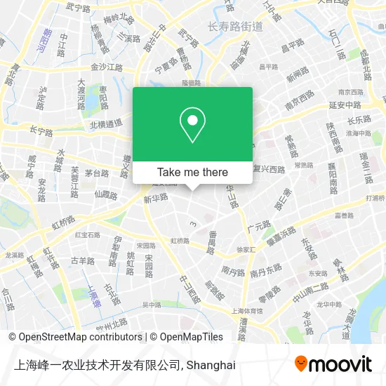上海峰一农业技术开发有限公司 map