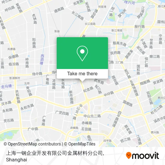 上海一钢企业开发有限公司金属材料分公司 map