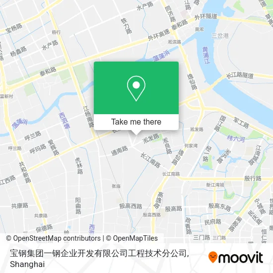宝钢集团一钢企业开发有限公司工程技术分公司 map