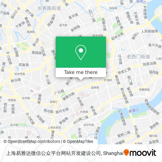 上海易雅达微信公众平台网站开发建设公司 map