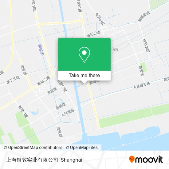 上海银敦实业有限公司 map