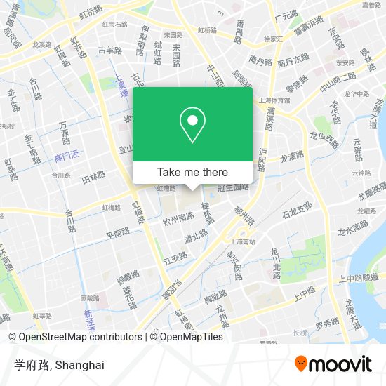 学府路 map