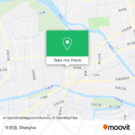 学府路 map