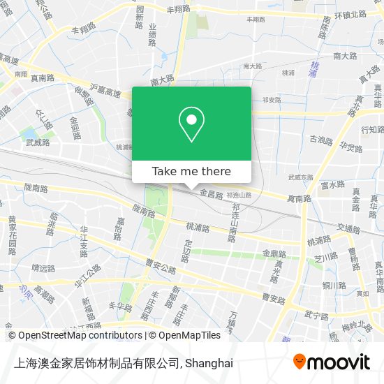 上海澳金家居饰材制品有限公司 map