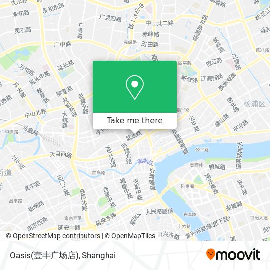 Oasis(壹丰广场店) map