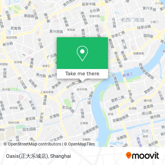 Oasis(正大乐城店) map