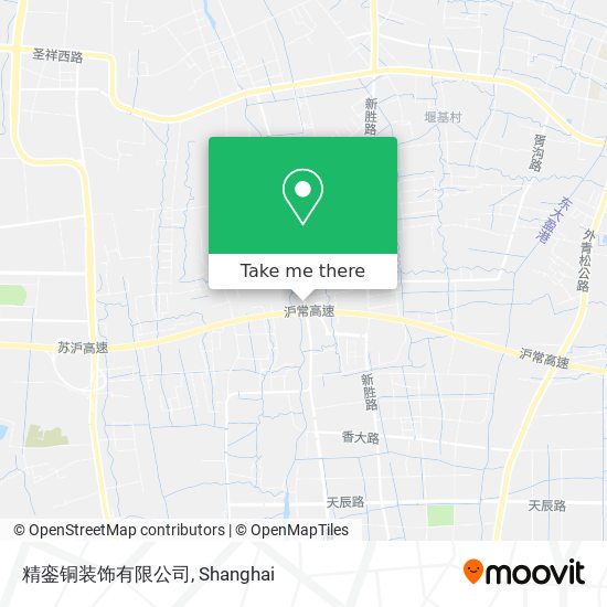 精銮铜装饰有限公司 map