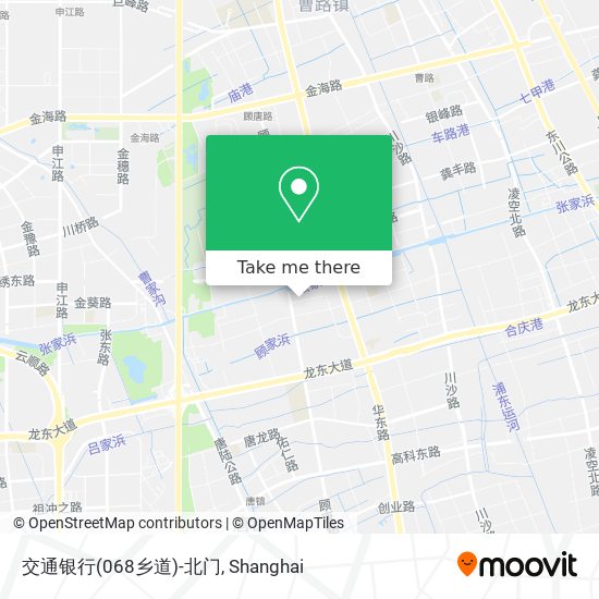 交通银行(068乡道)-北门 map