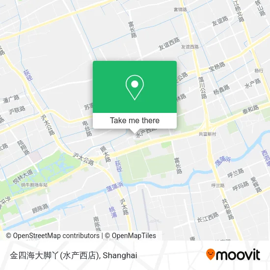 金四海大脚丫(水产西店) map