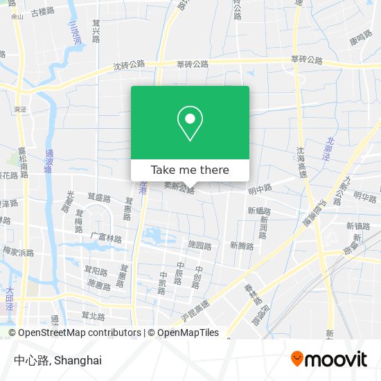 中心路 map