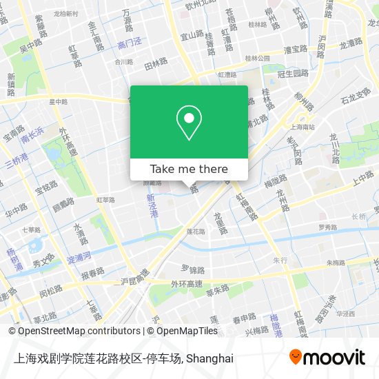 上海戏剧学院莲花路校区-停车场 map